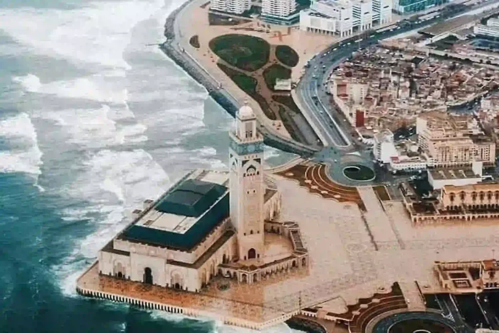 casablanca from the sky